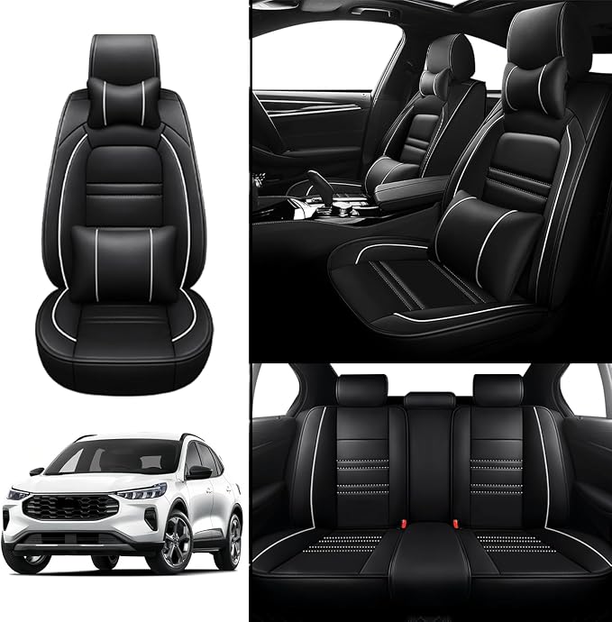 Car Seat Covers for Ford Escape 2001-2025 | 5-Seats Seat Covers, Waterproof - Image 2