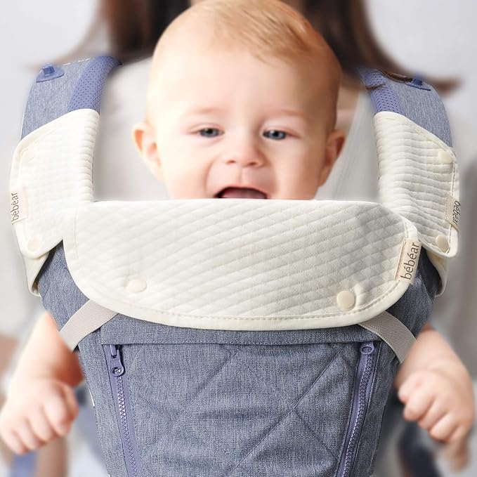 Bebamour Drool and Teething Reversible Cotton Pad by bebear