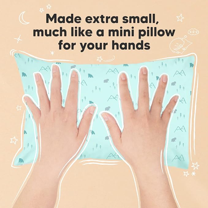 Mini Toddler Pillow with Pillowcase - Image 5