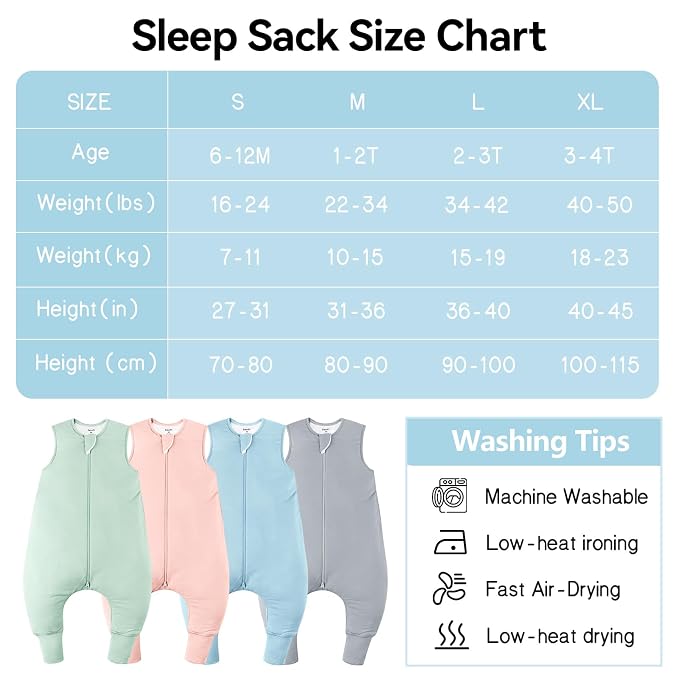 Rayon Made From Bamboo Sleep Sack 12-24 Months 0.5 Tog Ultra Soft Summer - Image 7