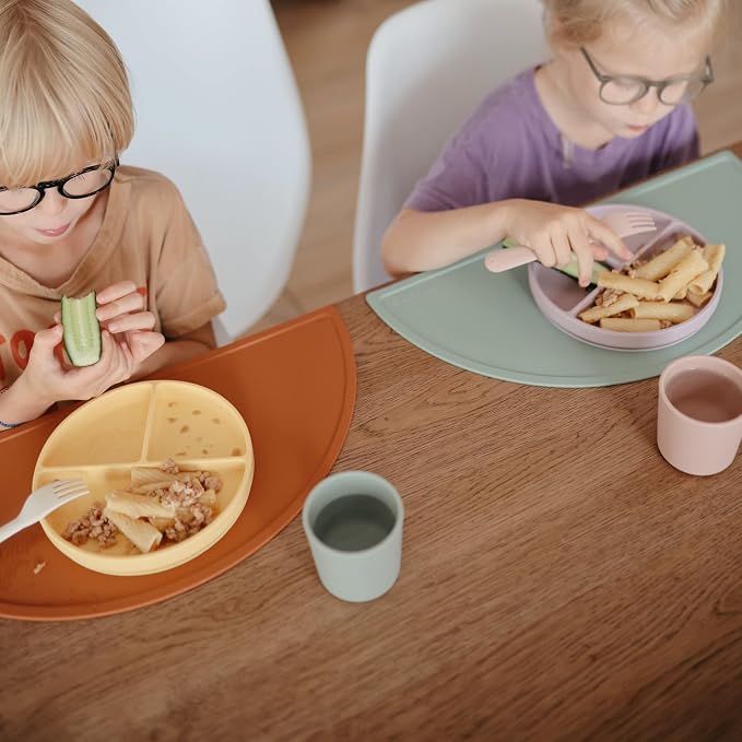 mushie Silicone Suction Plate | BPA-Free Non-Slip Design - Image 3