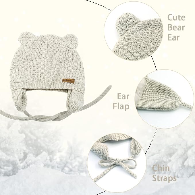 BAVST Baby Beanie Hat for Winter - Image 2