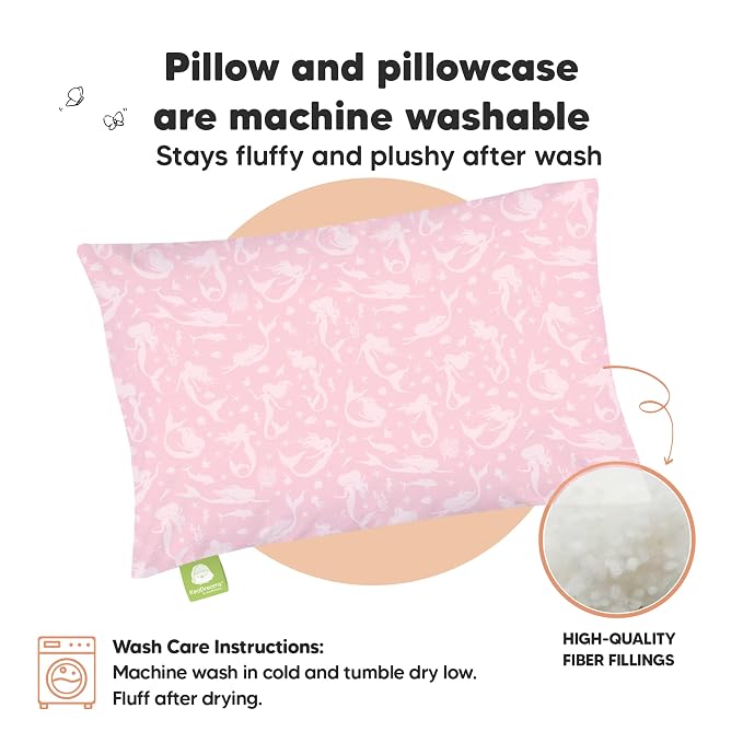 Toddler Pillow with Pillowcase - Image 4