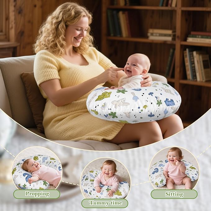 Nursing Pillow & Breastfeeding Pillow – Ergonomic C-Shape - Image 7