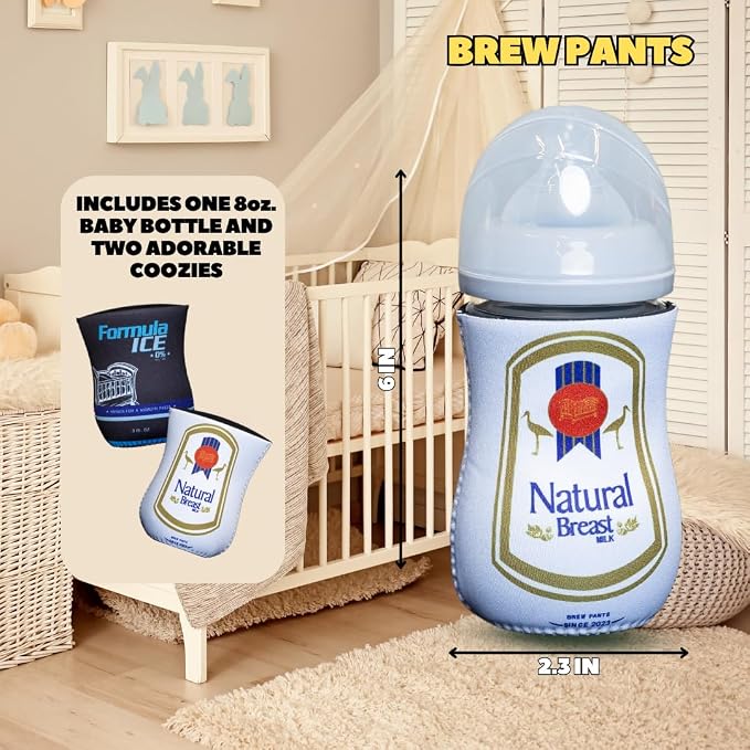 American Beer Themed Coozies for Baby Bottles - Image 2