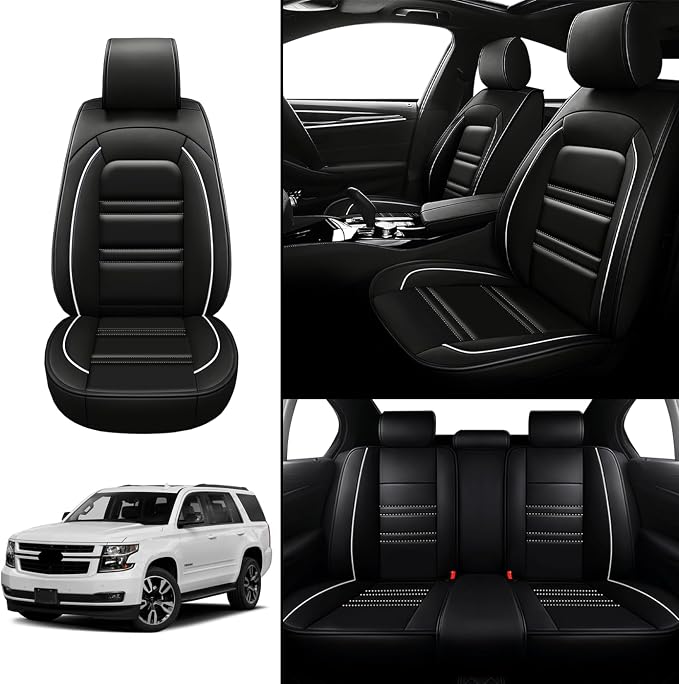 Seat Covers for Chevy Tahoe 1995-2025 | 5-Seats Leather Seat Covers - Image 2