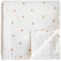mushie Muslin Baby Swaddle Blanket | 100% Organic Cotton by mushie
