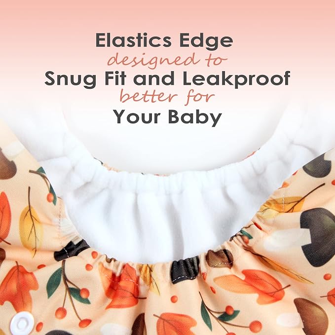 wegreeco Cloth Diapers 5 Pack - Image 5