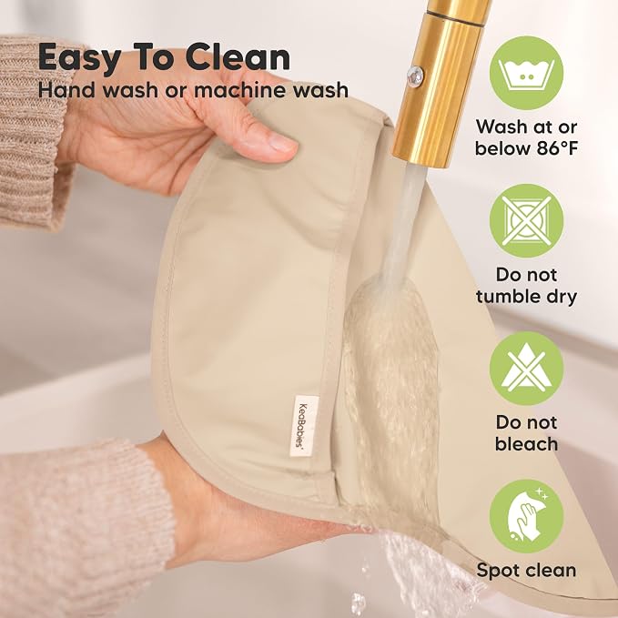 3-Pack Waterproof Baby Bibs for Eating - Image 6
