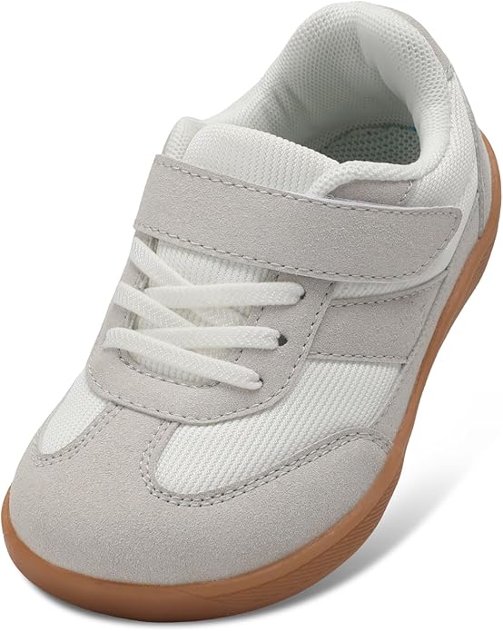 Toddler Wide Toe Box Shoes Zero Drop Minimalist Sneakers by Unknown