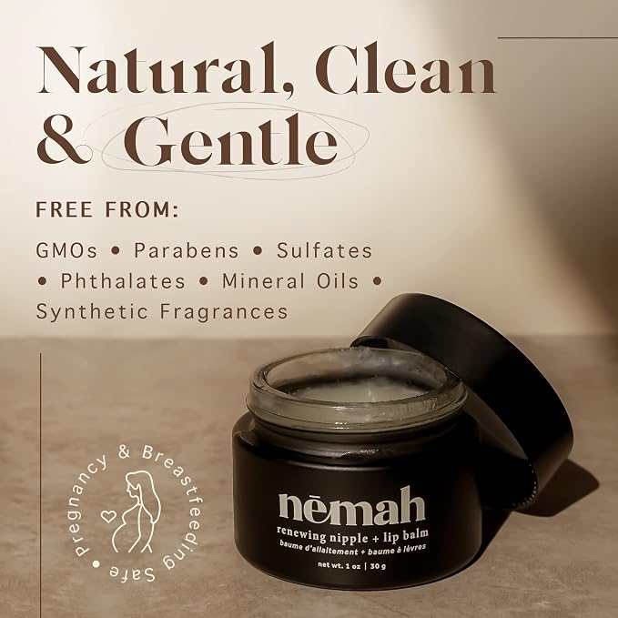 Nemah - Organic Nipple Balm, Nipple Cream Safe - Image 5