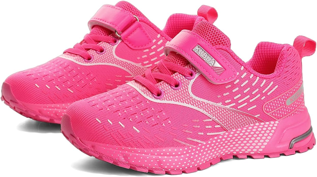 KUBUA Kids Sneakers for Boys Girls Running Tennis Shoes Lightweight Breathable - Image 3