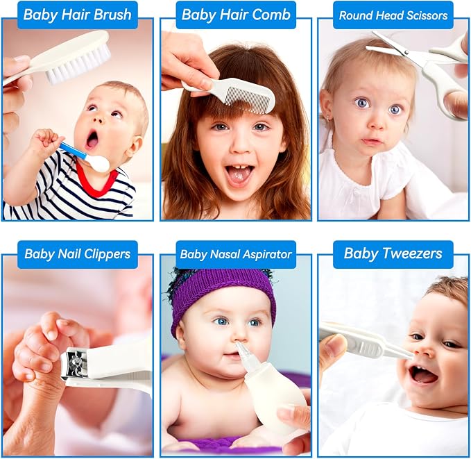 Baby Healthcare and Grooming Kit, Portable Baby Safety Care Set, Baby - Image 3