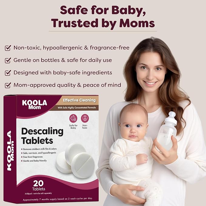 KOOLA Mom Descaling Tablets for Baby Bottle Washer Sterilizers & Warmers - Image 7