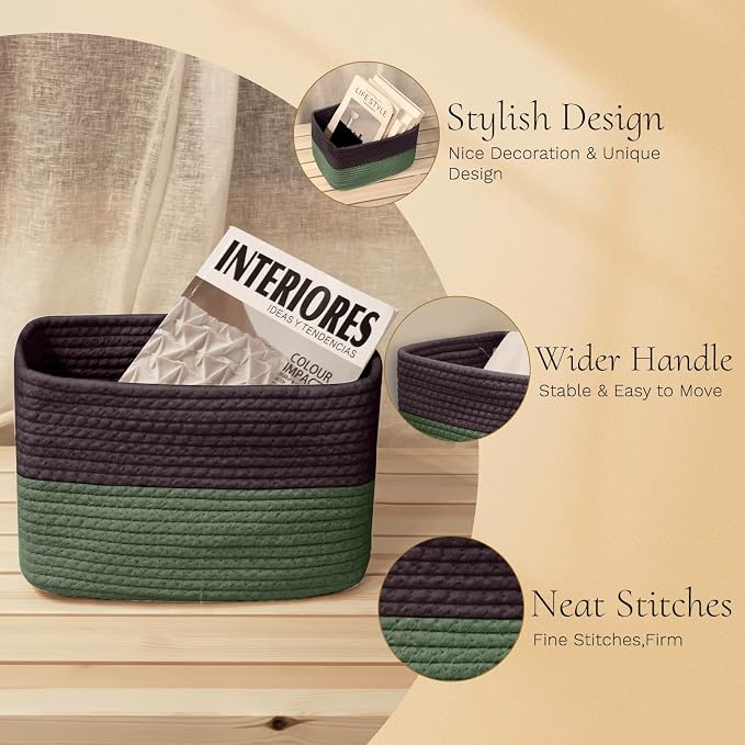 Hopegiver 3 Pack Storage Baskets - Image 6