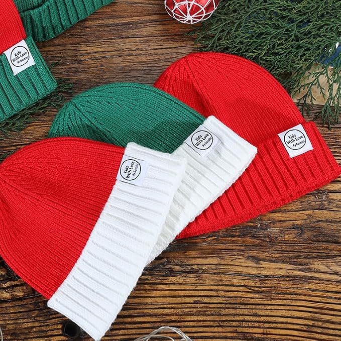 Baby Beanie Toddler Winter Hat Infant Babies Newborn Kids Beanies Knit Hats - Image 3