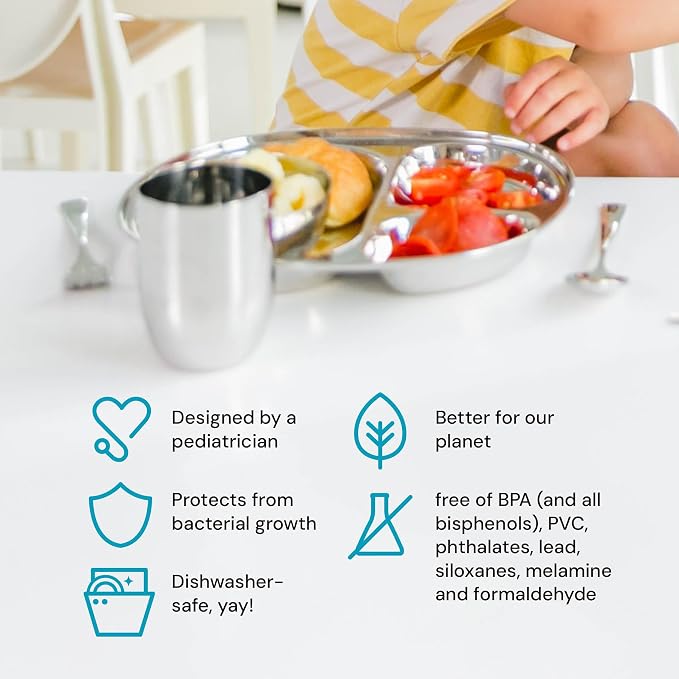 Ahimsa Stainless Steel Kids Cups - Image 3