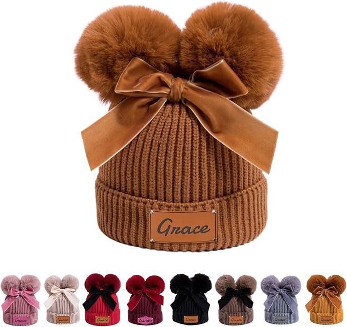 Personalized Toddler Beanie Hat by Duckbe