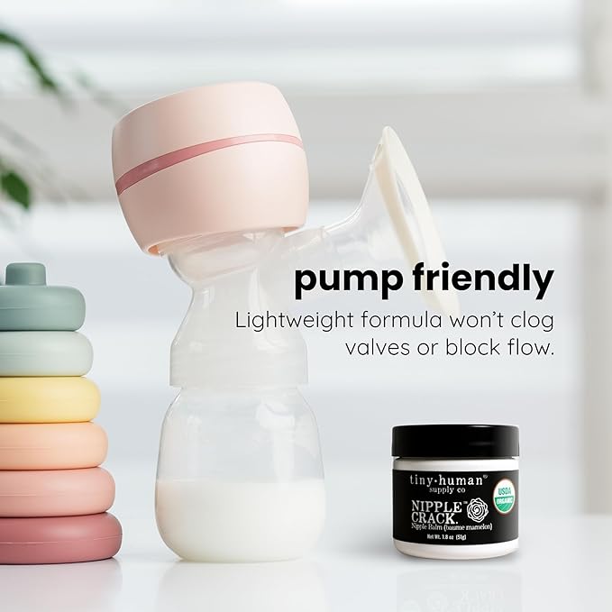 Organic Nipple Cream, Nipple Crack Lanolin Free Nipple Butter, Balm - Image 3
