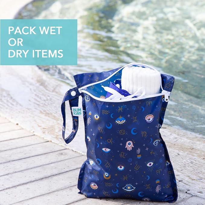 Bumkins - Waterproof Wet Bag & Clear Travel Bags - - Image 3