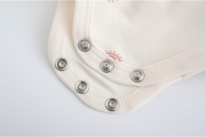 Fashion Unisex baby Boy Girl Bodysuits 5-Pack Casual Cotton Soft Infants Outfit - Image 7