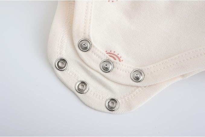 Fashion Unisex baby Boy Girl Bodysuits 5-Pack Casual Cotton Soft Infants Outfit - Image 7