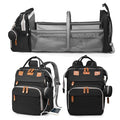 Jeryswet Baby Diaper Bags with Changing Station, Waterproof Large Capacity by Unknown