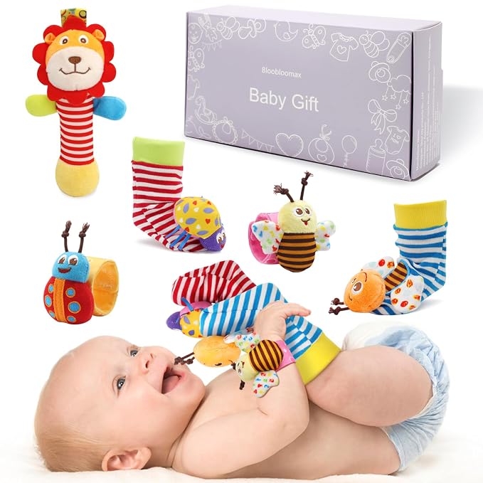 Wrist Rattles Foot Finder Rattle Toy - Image 2