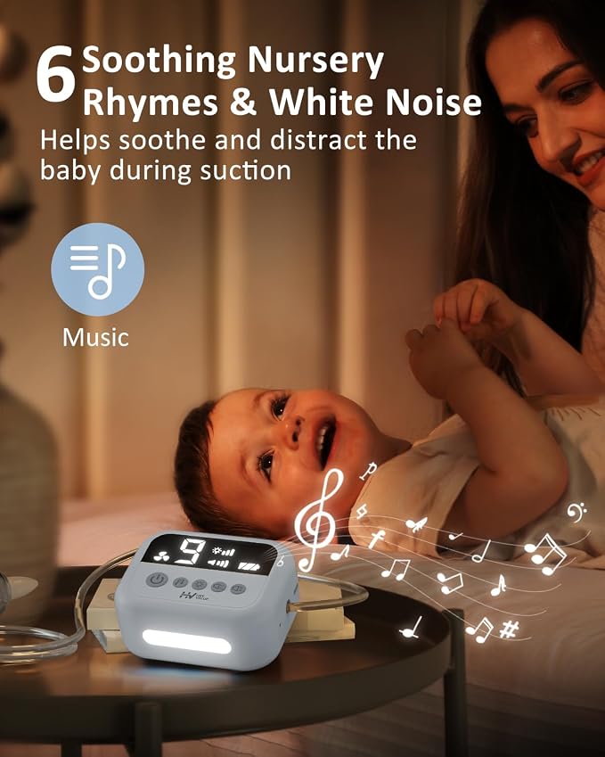 HEYVALUE Nasal Aspirator for Baby, Hospital Grade Nose Sucker - Image 3