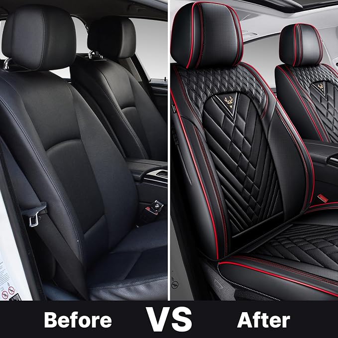 Seat Cover, Universal Leather Seat Covers - Image 7