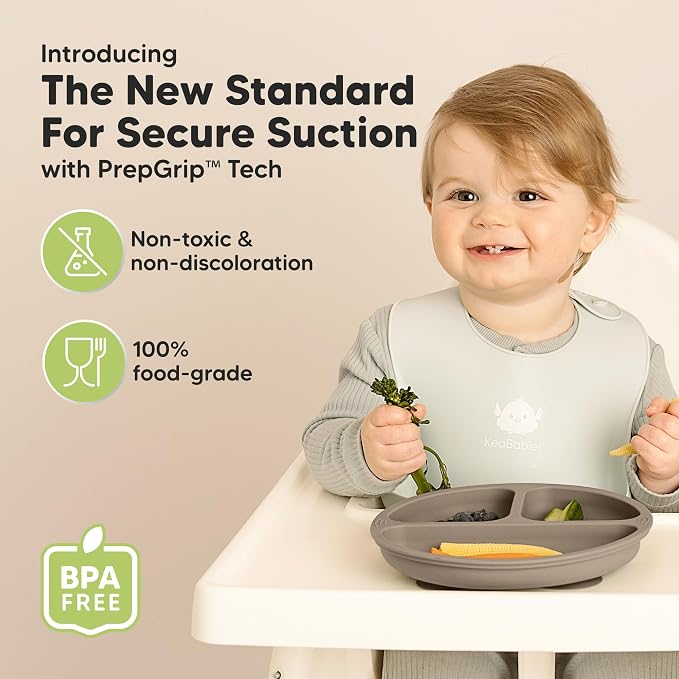 KeaBabies Suction Plates for Baby, Toddler - Image 2