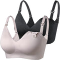 Momcozy Nursing Bras for Breastfeeding, YN21 Seamless Ultra Comfort Maternity by Momcozy