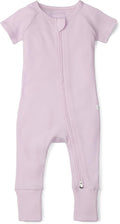 Loulou Lollipop Tencel Lyocell Short Sleeve Zipped Romper by LoulouLollipop