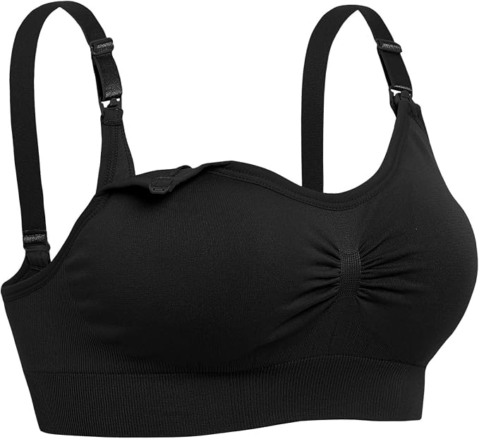 Lataly Womens Seamless Nursing Bra Sleeping Maternity Bralette - Image 2