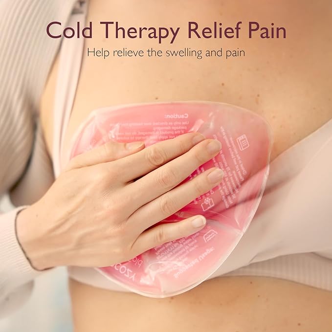 Momcozy Larger Breast Therapy Packs, Hot and Cold Breast Pads - Image 2