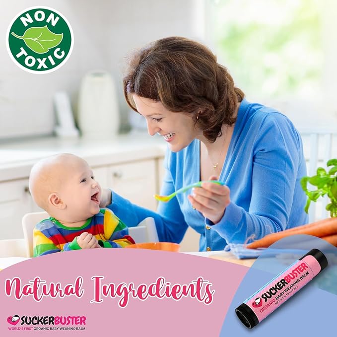 SUCKERBUSTER Baby Breastfeeding Weaning Balm Stick - 10oz - Image 8