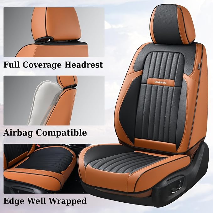 Coverado Car Seat Covers Front, Seat Covers - Image 4