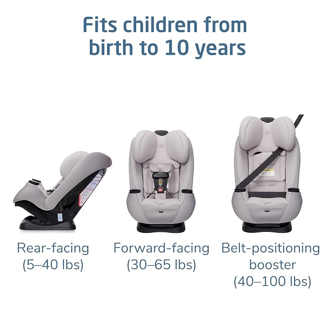 Maxi-Cosi Pria Max 3-in-1 Convertible Car Seat, Infant to Toddler Car Seat - Image 2