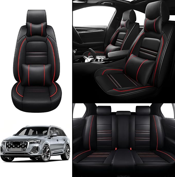 Car Seat Covers for Audi q7 2017-2025 | 5-Seats Seat Covers, Waterproof Seat - Image 2