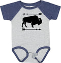 inktastic Buffalo Cute Animal Western Baby Bodysuit by Inktastic