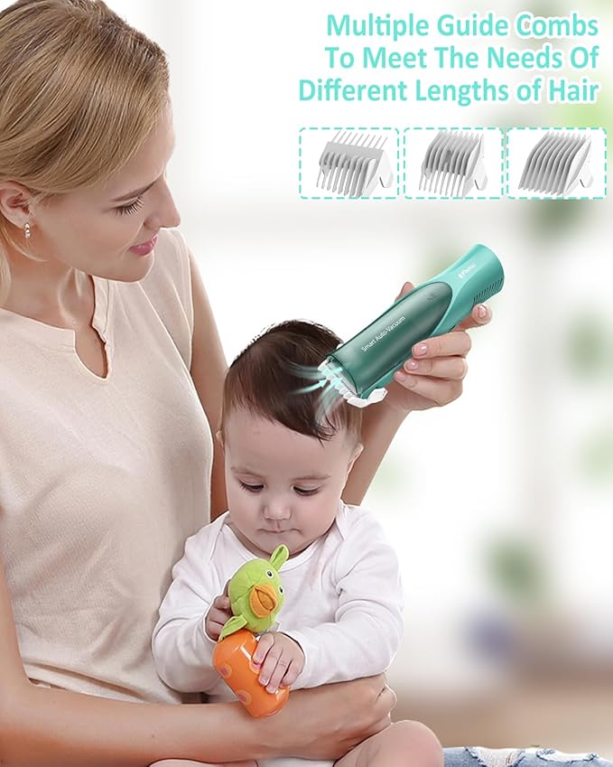 Baby Hair Clipper, Vaccum Hair Clippers - Image 5