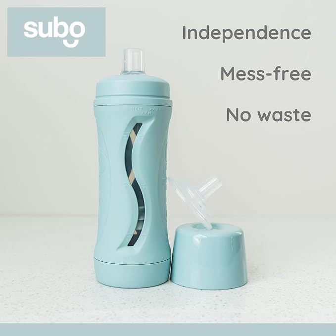 Subo Baby Food Bottle Starter Set | No Mess Baby Toddler Self Feeder | Squeeze - Image 8
