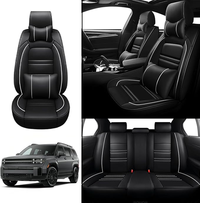 Car Seat Covers for Hyundai Car Santa fe 2001-2025 | 5-Seats Seat Covers - Image 2