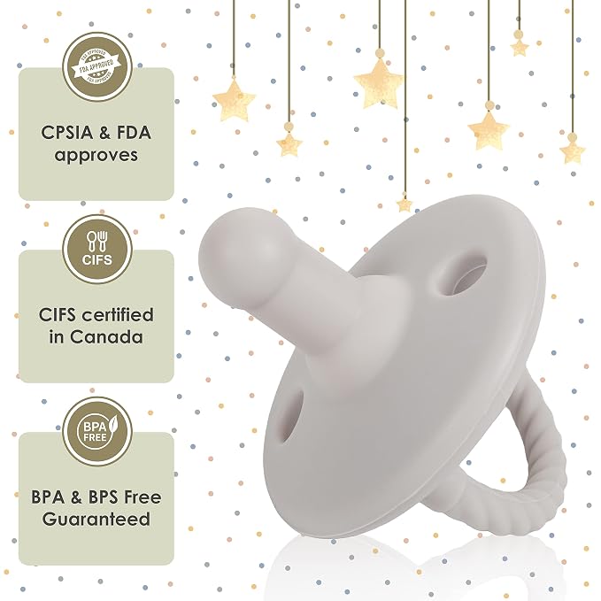 Sweet Child Pacifiers 0-18 Months, Best Newborn Pacifiers - Image 3