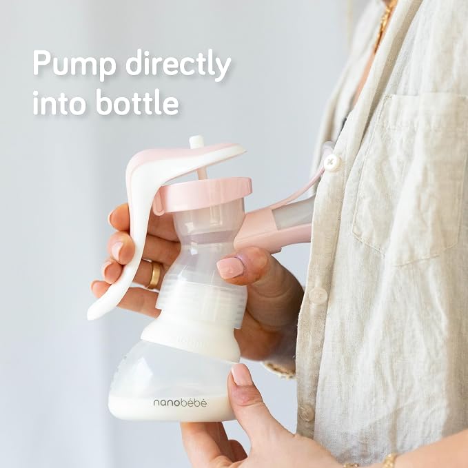 Nanobebe Breastmilk Bottle, Breastfeeding Newborn Breast Like, Anti Colic - Image 2