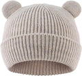 Bear Baby Beanie Knitted Baby Winter Hat Infant Toddler Boys Girls Beanie by MniJiza
