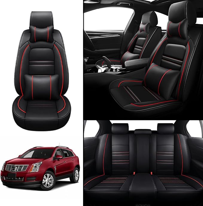 Car Seat Covers for Cadillac SRX 2004-2016 | 5-Seats Seat Covers, Waterproof - Image 2