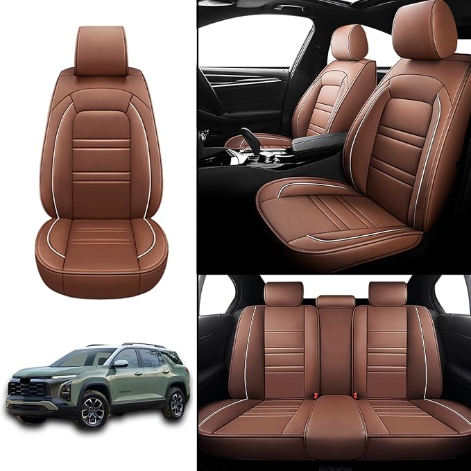 Seat Covers for Equinox 2005-2025 | 5-Seats Leather Seat Covers - Image 2