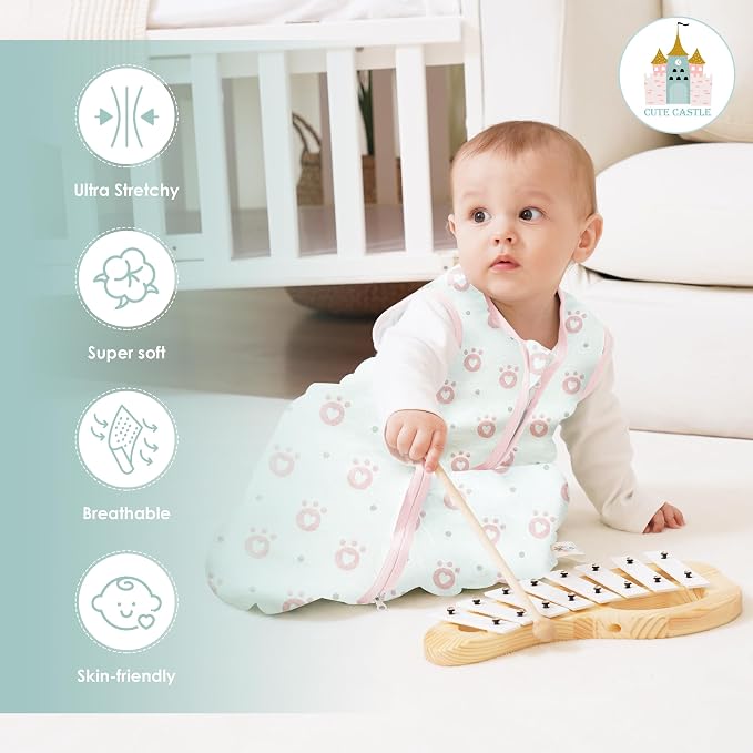Cute Castle Baby Sleep Sack 6-12 Months - Image 2