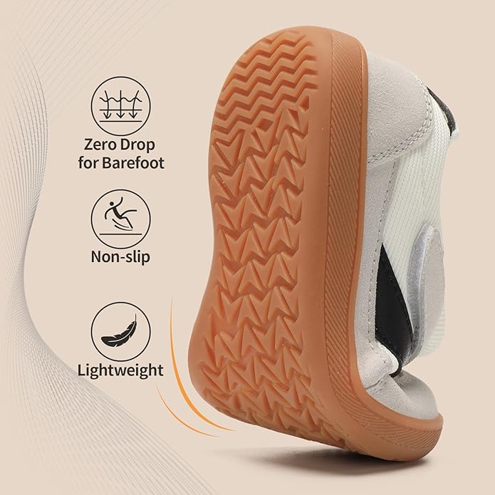 Toddler Wide Toe Box Shoes Zero Drop Minimalist Sneakers - Image 4